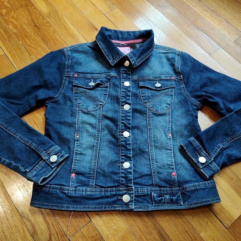 Girls jean jacket size medium by Monte Carlo Polo and Jockey club